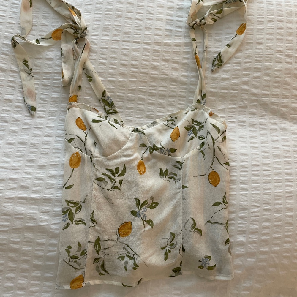 Reformation Blanca Top